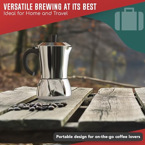 3 Cup Moka Pot (3 Count)