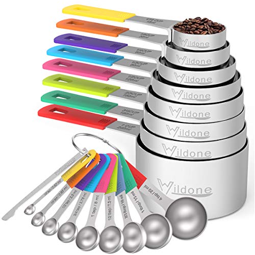 Measuring Cups & Spoons Set of 18