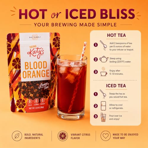 Katy’s Blood Orange Loose Tea (3 Ounce)