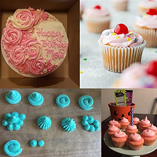 Large Piping Tips Set for Cake Cupcake Decorating