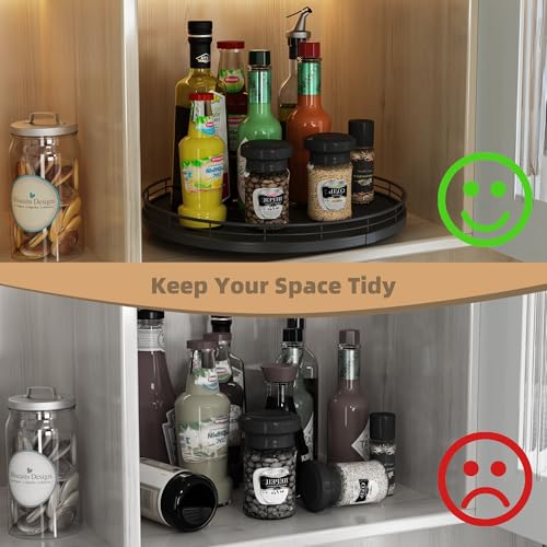 13" Lazy Susan Turntable Organizer for Table Top