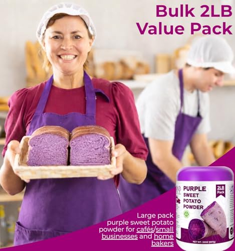 2LB Purple Sweet Potato Powder Bulk (32 Ounce)