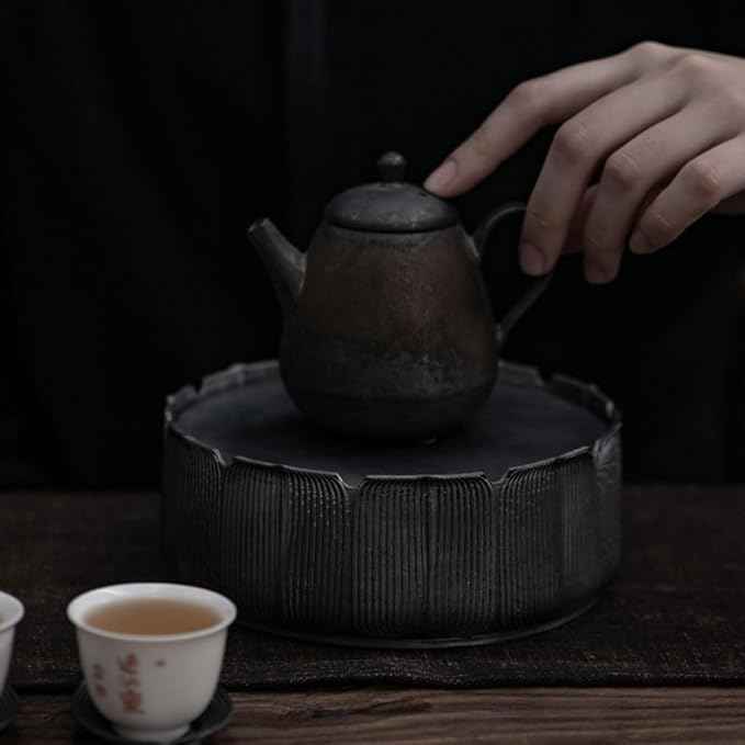 Tea Set Chinese Style Large Pot Holder Household Water Storage Dry Tea Tray Table Tea Tray Water Storage Tea Sea Dry Tea Table Chinese Tea Set