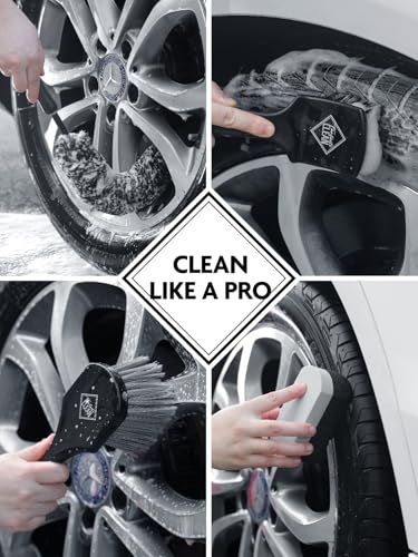 7PCS Wheel Brush Kit for Cleaning Tires