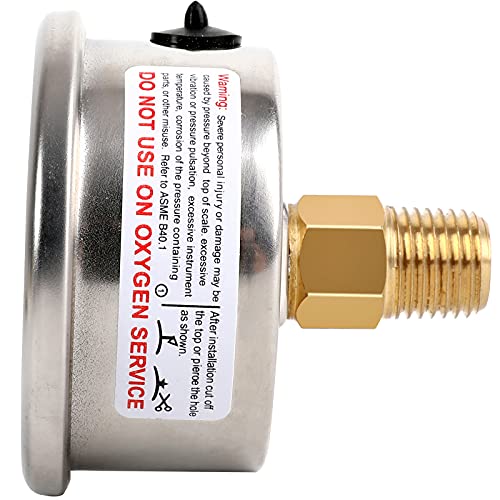 Glycerin Vacuum Pressure Gauge