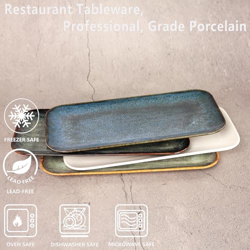 Porcelain Dinner Plates (4 Count)