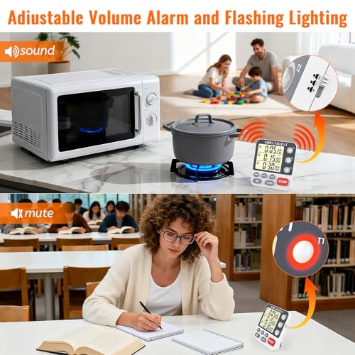 Digital Dual Kitchen Timer