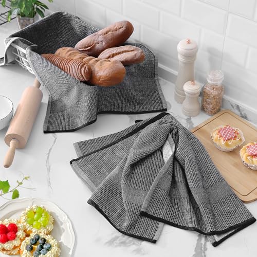380 GSM Cotton Premium Kitchen Towels 6 Pack (6 Count)