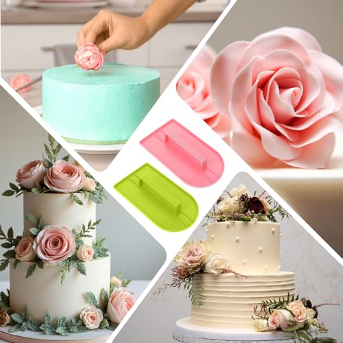 2 PCSCake Decoration Icing Smoother