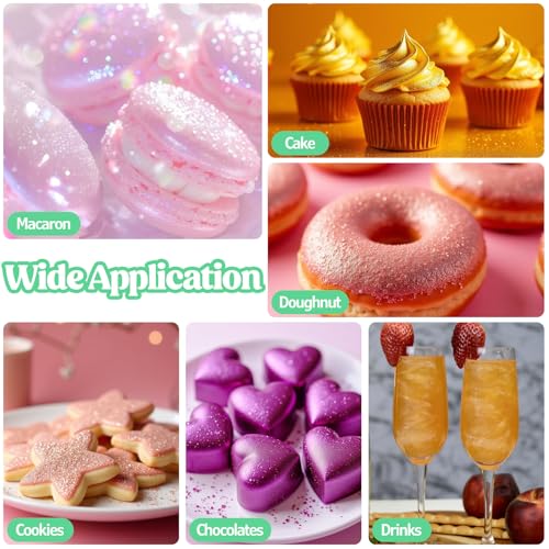 Edible Glitter for Drinks Cakes