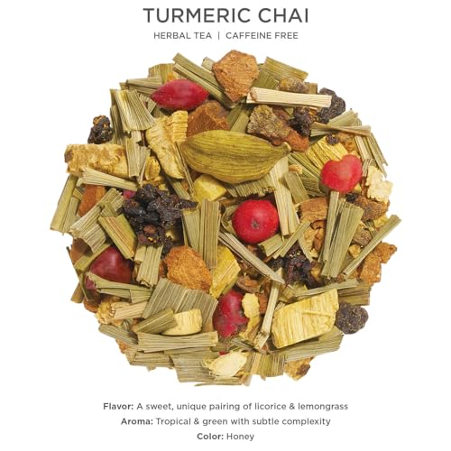Turmeric Chai Herbal Tea Canister (3.53 Ounce)