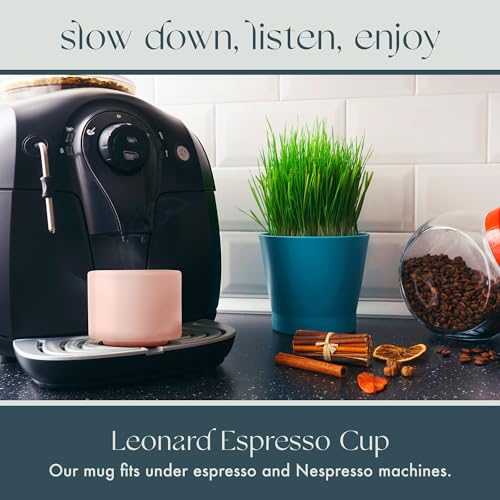 Leonard Ceramic Espresso Cups (2 Count)
