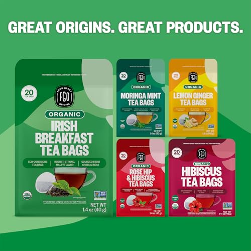 Organic Irish Breakfast Tea (20 Count)