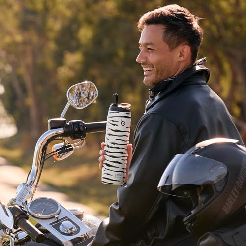 Stainless Steel Water Bottle 32 oz Zebra Stripe