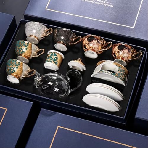 China Bone Porcelain Coffee Tea Set