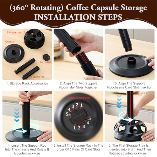 K Cup Holder Coffee Pods Holder with 40 K
