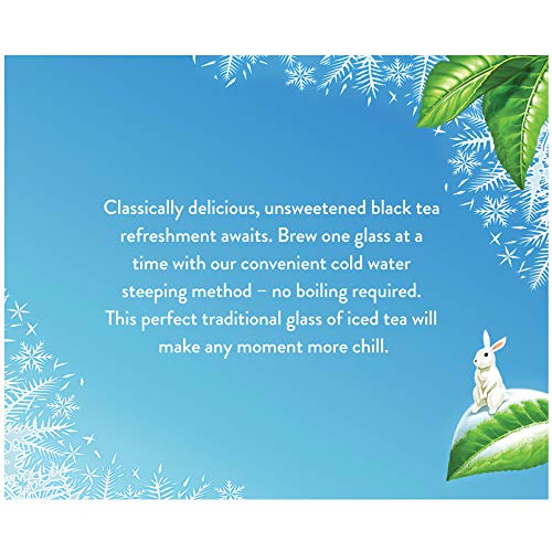 Cold Brew Unsweetened Black Tea Iced 18 tea bags (18 Count)