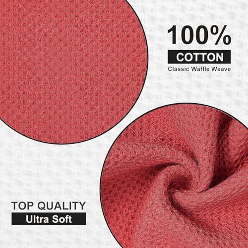 100% Cotton Waffle 8 (8 Count)