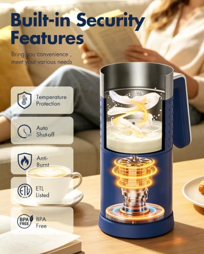 Milk Frother Electric 4 in 1