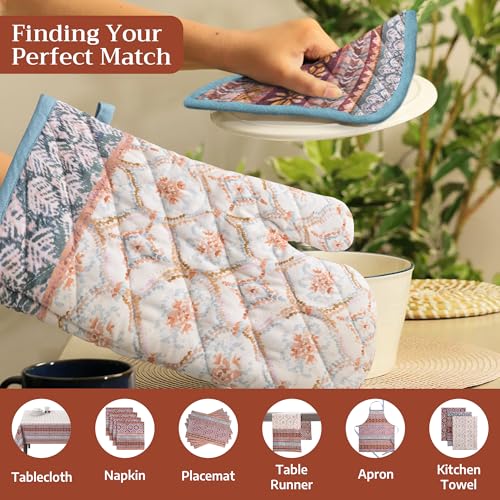 Maison d'Hermine Oven Gloves 100% Cotton Oven Mitt