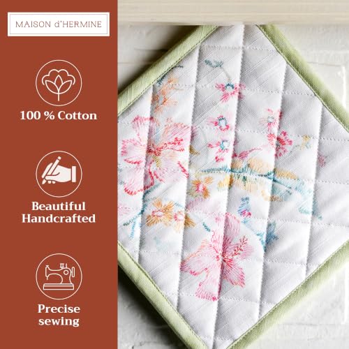 Pot Holders 100% Cotton Potholders (2 Count)
