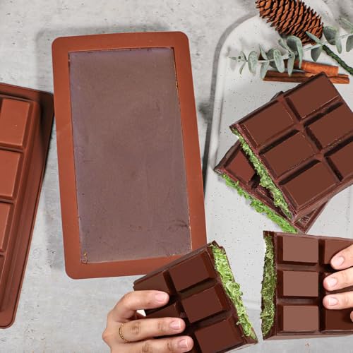 1 Inch Deep Chocolate Bar Mold 12 Snap