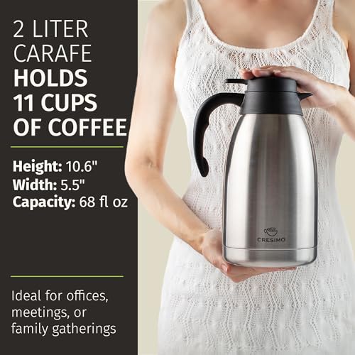 Thermal Coffee Carafe 68oz