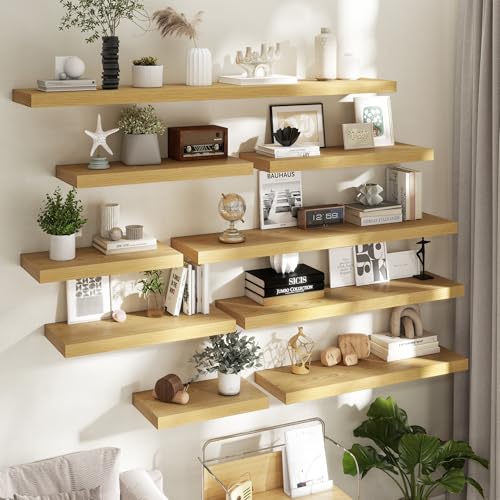 55 Inch Fireplace Mantel Shelf (2 Count)