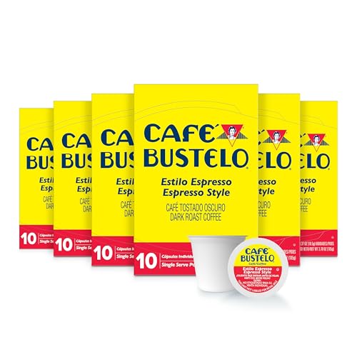 Café Bustelo Espresso Style Dark Roast Coffee Pods (60 Count)