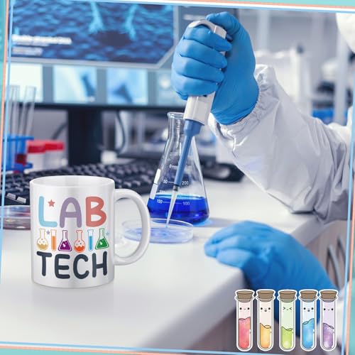 12 Pcs Lab Tech Gifts Mugs Bulk (12 Count)