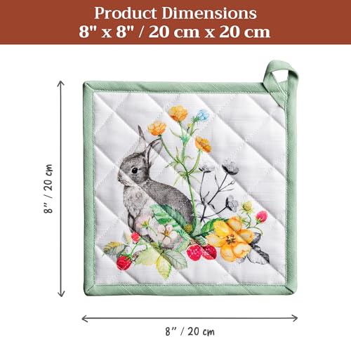 Pot Holders 100% Cotton Potholders (2 Count)