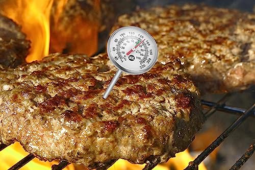 1 3 8 Inch Dial Milk Coffee Food Thermometer with Clip