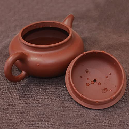 Teapot 8.6oz Chinese Genuine Black Clay Zisha Classics Pot Infusers Tea