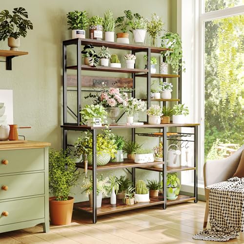 Large Bakers Rack with Power Outlets