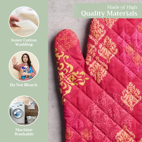 Maison d'Hermine Oven Gloves 100% Cotton Oven Mitt