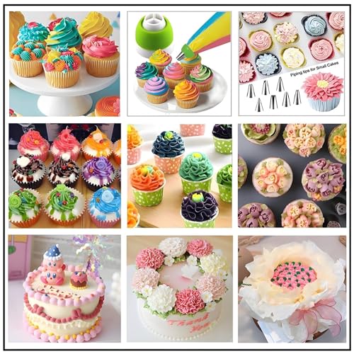 Piping Bags and Tips Set (130 Count)