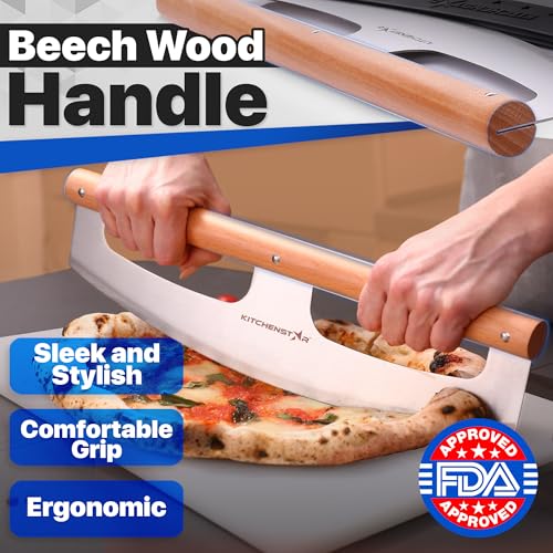16 Inch Pizza Cutter Rocker Blade