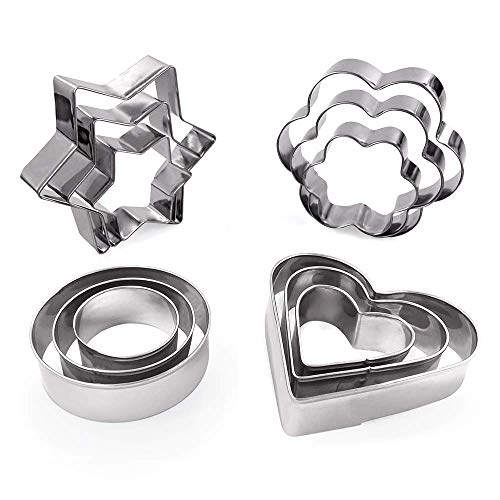 Cookie Cutters Set 12PCS