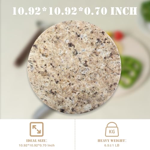 11 Inch Round Marble Cutting Board for Kitchen Countertop