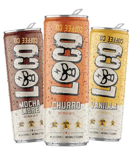 Loco Coffee Variety Latte 11 Ounce Can (11 Fl Oz)