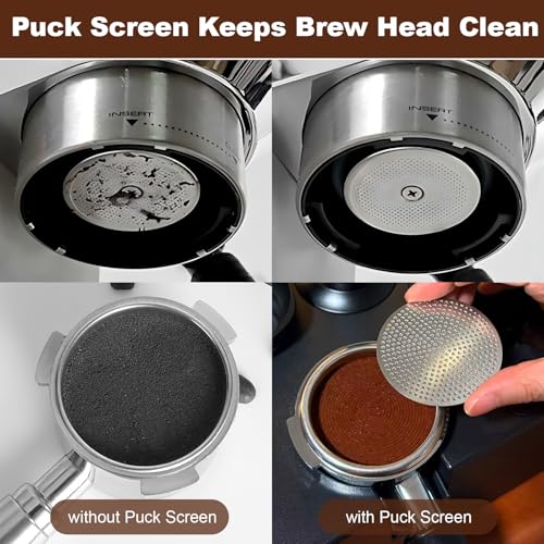58mm Bottomless Portafilter with Anodized Aluminum Handle for E61