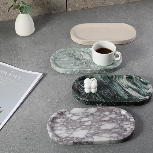 Real Luxurious Natural Marble Vanity Tray