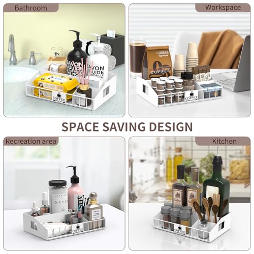 Metal Coffee Station Organizer for Countertop