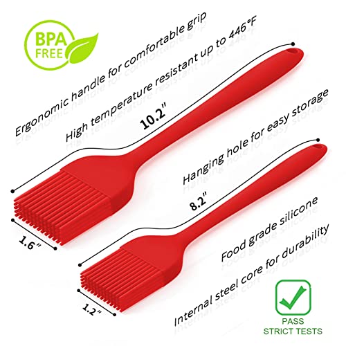 Silicone Basting Pastry Brush (2 Count)