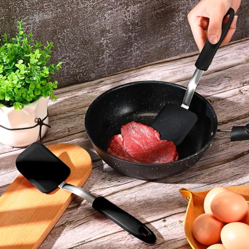 2 Pcs Mini Silicone Cookie Brownie Spatula (2 Count)