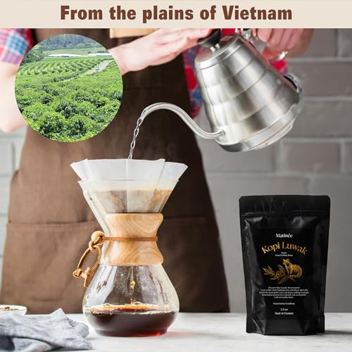 Wild Kopi Luwak Coffee Whole Beans (3.5 Ounce)