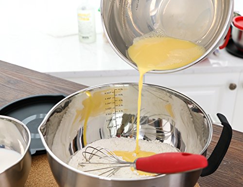 Stainless Steel Mixing Bowls Set with Lids