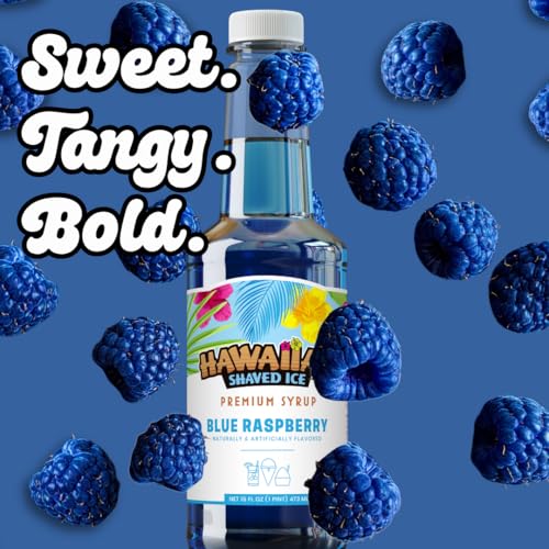 Blue Raspberry Syrup (16 Fl Oz)