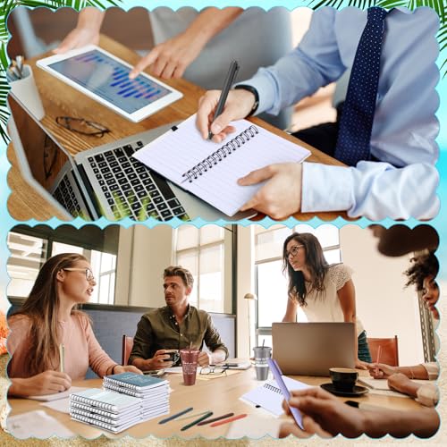 60 Pcs Employee Appreciation Gifts Bulk 24 oz Thank You Tumbler with Lid and Straw Mini Spiral Notebooks and Pens Appreciation Gifts for Team Employee Coworkers Teacher (60 Count)