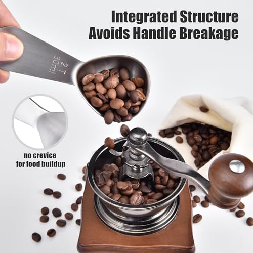 Stainless Steel 2 Tablespoon Coffee Scoop for Ground Coffee